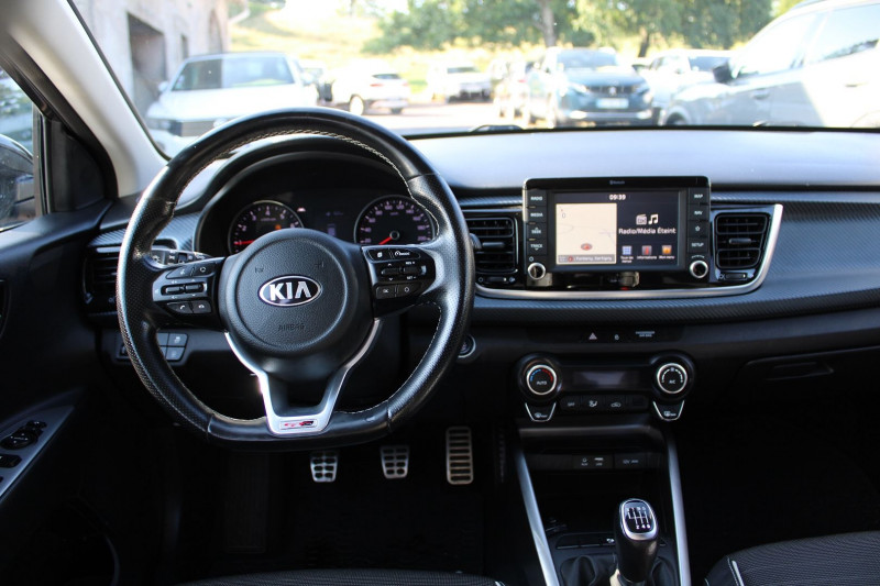 Photo 12 de l'offre de KIA RIO GT-LINE PREMIUM T-GDI 120 CV GPS 3D CAMÃRA AUDIO USB JA 17 BLUETOOTH RÃGULATEUR à 14990€ chez Bougel transactions