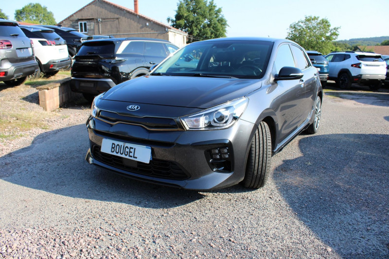 Photo 5 de l'offre de KIA RIO GT-LINE PREMIUM T-GDI 120 CV GPS 3D CAMÃRA AUDIO USB JA 17 BLUETOOTH RÃGULATEUR à 14990€ chez Bougel transactions