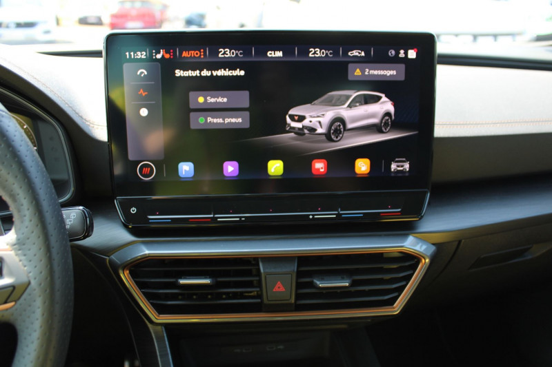 Photo 17 de l'offre de CUPRA FORMENTOR VZ 245 CV HYBRIDE GPS 3D CAMÃRA FULL LED I-COKPIT JA 19 PK HIVER BOITE AUTO DSG à 29990€ chez Bougel transactions