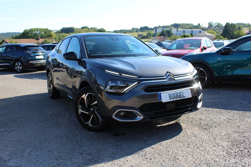 Citroen C4 X MAX 130 CV GPS 3D CAMÃRA JA 18 TOIT PANO USB FULL LED I-COKPIT BOITE AUTO EAT-8 Essence GRIS PLATINIUM Occasion à vendre