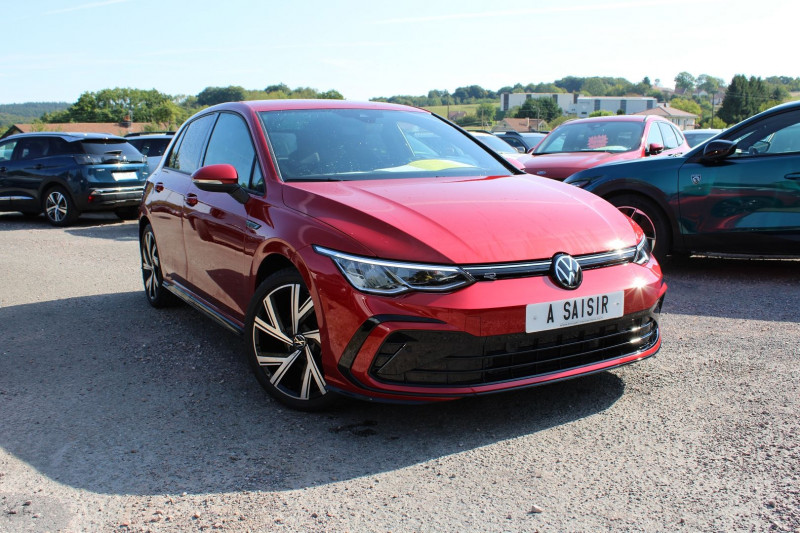 Volkswagen GOLF 8 R-LINE 2L TDI 150 CV GPS 3D FULL LED USB JA 17 I-COKPIT RÃGULATEUR BOITE DSG-7 Diesel ROUGE EMOTION Occasion à vendre