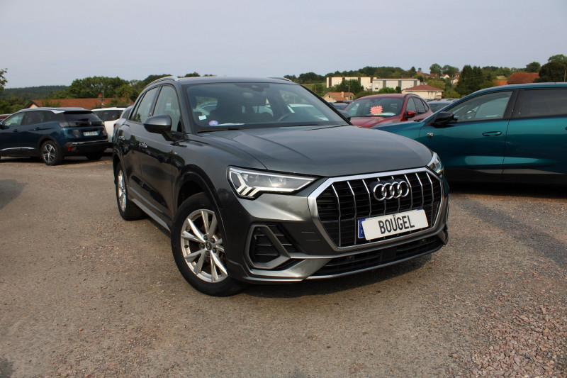 Audi Q3 SPORTBACK S-LINE 35 TFSI 150 CV GPS 3D CAMÃRA RÃGULATEUR FULL LED USB JA 18 BOITE S-TRONIC ESSENCE/MICRO-HYBRID GRIS DAYTONA Occasion à vendre