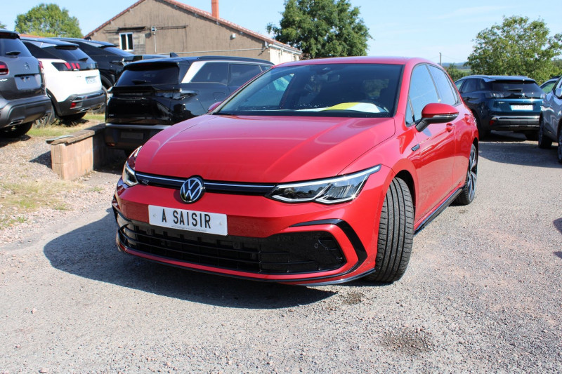 Photo 4 de l'offre de VOLKSWAGEN GOLF 8 R-LINE 2L TDI 150 CV GPS 3D FULL LED USB JA 17 I-COKPIT RÃGULATEUR BOITE DSG-7 à 33990€ chez Bougel transactions