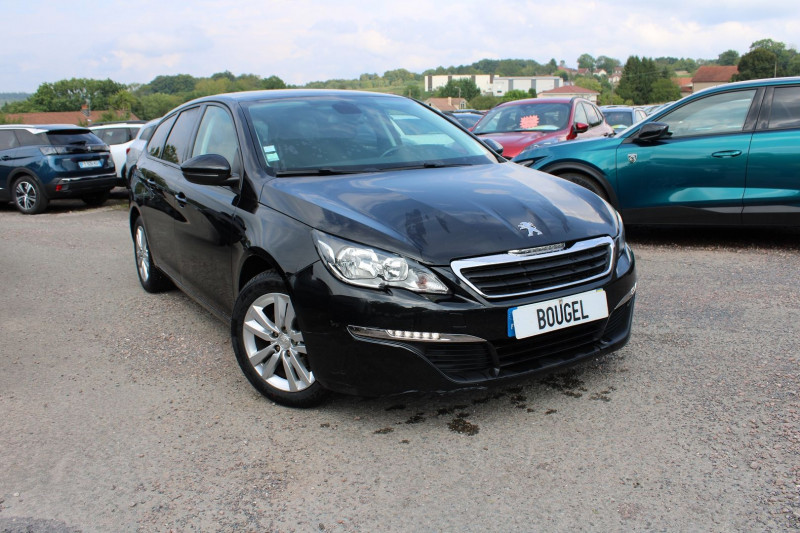 Peugeot 308 III SW ACTIVE 1L6 BLUE HDI 120 CV GPS 3D PK HIVER USB JA 16 RADAR BLUETOOTH RÃGULATEUR Diesel NOIR PERLA Occasion à vendre