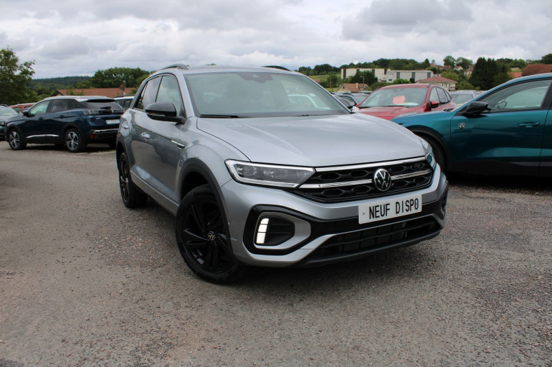 Volkswagen T-ROC 2L TDI 150 CV R-LINE DSG7 BOITE AUTO CAMÃRA GPS USB FULL LEDS MI CUIR JANTES 18 Diesel GRIS SILVER Occasion à vendre