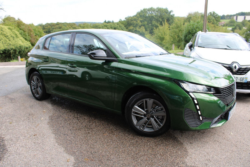 Peugeot 308 PHASE 4 ACTIVE PACK BLUE HDI 130 CV GPS CARPLAY RE USB JA 16 RÃGULATEUR BOITE AUTO EAT-8 Diesel VERT OLIVINE Occasion à vendre