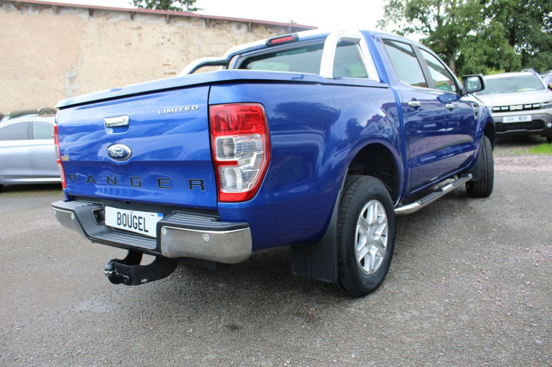 Photo 8 de l'offre de FORD RANGER 3L2 DIESEL 200 CV 4X4 LIMITED BOITE 6 ABS RÃGULATEUR BLUETOOTH CUIR ABS ATTELAGE à 24900€ chez Bougel transactions