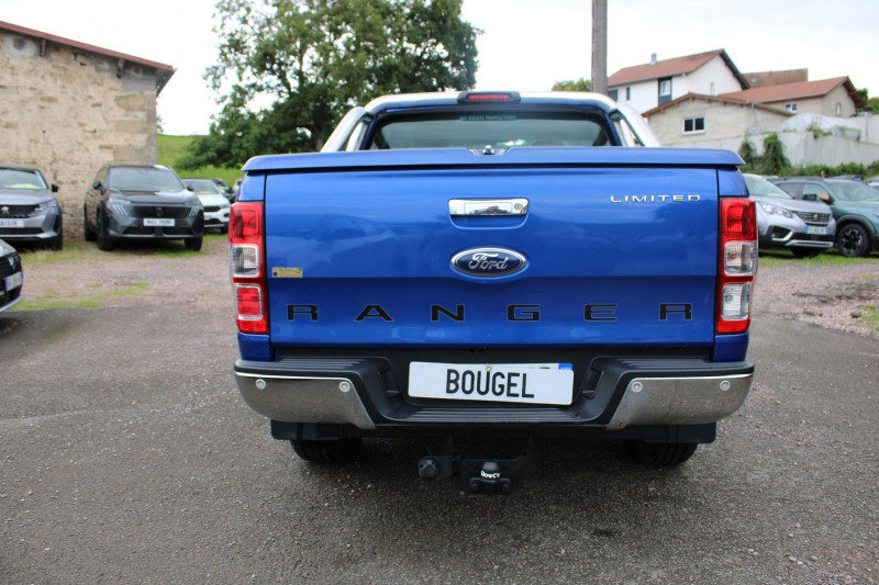Photo 7 de l'offre de FORD RANGER 3L2 DIESEL 200 CV 4X4 LIMITED BOITE 6 ABS RÃGULATEUR BLUETOOTH CUIR ABS ATTELAGE à 24900€ chez Bougel transactions