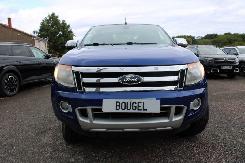 Photo 6 de l'offre de FORD RANGER 3L2 DIESEL 200 CV 4X4 LIMITED BOITE 6 ABS RÃGULATEUR BLUETOOTH CUIR ABS ATTELAGE à 24900€ chez Bougel transactions