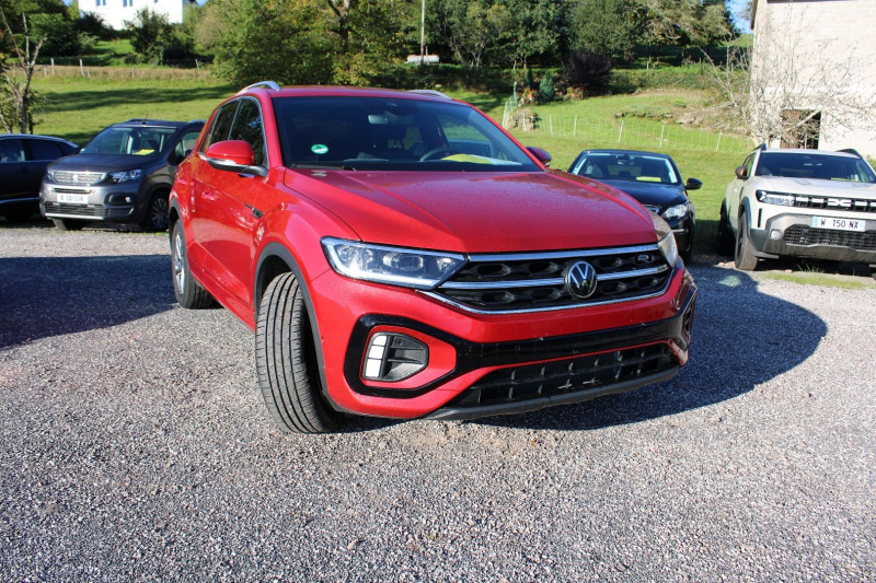 Volkswagen T-ROC II 2L TDI 150 CV R-LINE GPS 3D CAMÃRA FULL LED ATTELAGE I-COKPIT USB BOITE AUTO DSG Diesel BORDEAUX NACRÃ Occasion à vendre