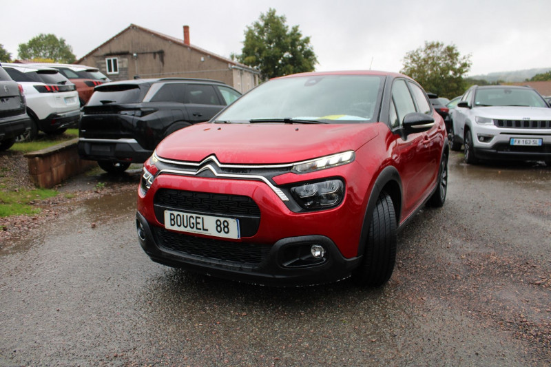Photo 4 de l'offre de CITROEN C3 PHASE 4 SHINE 110 CV  GPS 3D CAMÃRA JA 16 AUDIO USB FULL LED RÃGULATEUR BOITE AUTO EAT-6 à 14500€ chez Bougel transactions