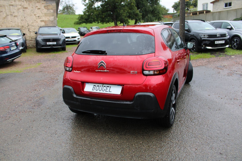 Photo 2 de l'offre de CITROEN C3 PHASE 4 SHINE 110 CV  GPS 3D CAMÃRA JA 16 AUDIO USB FULL LED RÃGULATEUR BOITE AUTO EAT-6 à 14500€ chez Bougel transactions