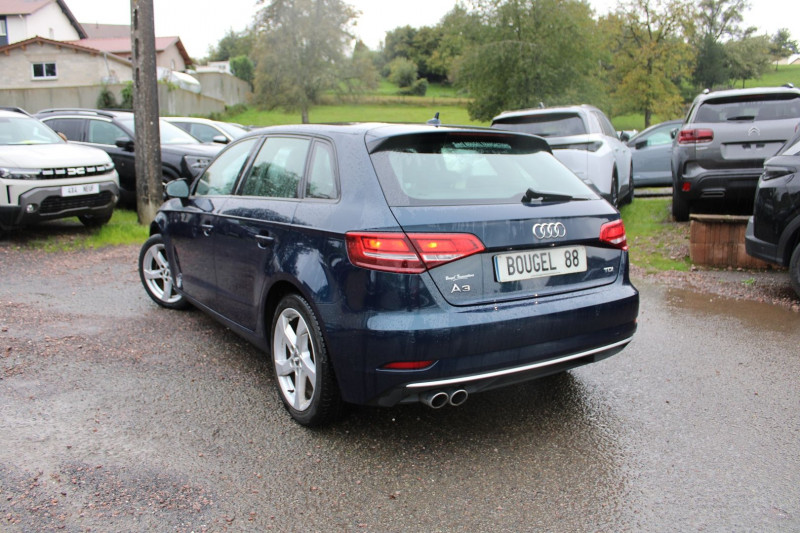 Photo 3 de l'offre de AUDI A3 SPORTBACK 2L TDI 150 AMBITION GPS 3D XÃNON+LEDS CLIM USB JA 17 RADAR BLUETOOTH RÃGULATEUR à 11990€ chez Bougel transactions