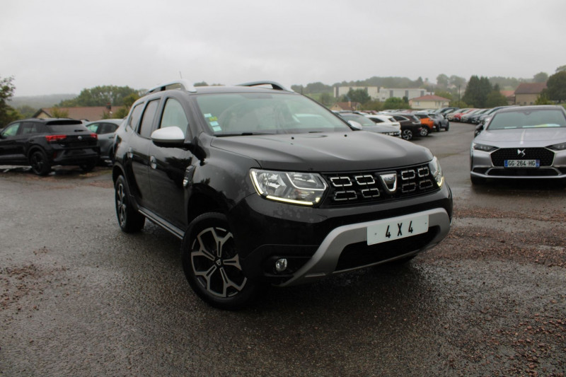 Dacia DUSTER 4 PRESTIGE BLUE DCI 115 CV "4X4" GPS 3D CAMÃRA 360Â° USB JA 17 ATTELAGE RÃGULATEUR Diesel NOIR ETOILE Occasion à vendre