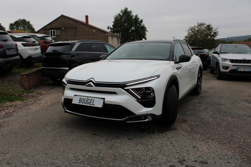 Photo 4 de l'offre de CITROEN C5 X HYBRID ETENSE 225CV SHINE RECHARGEABLE EAT8 BOITE AUTO CAMÃRA CUIR FULL LEDS ABS à 25990€ chez Bougel transactions
