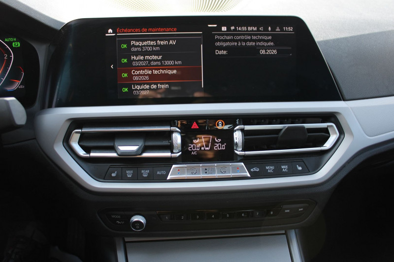 Photo 18 de l'offre de BMW SERIE 3 (G20) 320 DA LOUNGE 190 CV "X-DRIVE" GPS 3D CAMÃRA JA 18 FULL LED I-COKPIT BOITE AUTO à 26500€ chez Bougel transactions