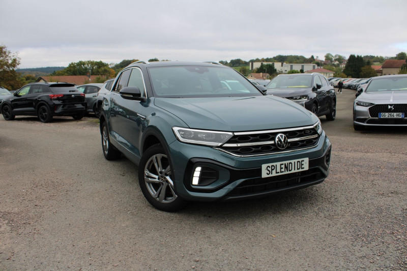 Volkswagen T-ROC 2L TDI 150 CV R-LINE GPS 3D CAMÃRA FULL LED ATTELAGE I-COKPIT USB BOITE AUTO DSG Diesel GRIS / TOIT NOIR Occasion à vendre