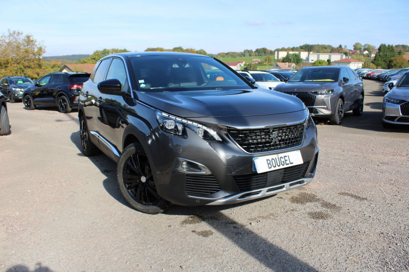 Peugeot 3008 III 1L2 ESSENCE 130 CV GT LINE BICOLOR MI CUIR GPS USB FULL LEDS ABS JA18 CAMÃRA 360 Essence GRIS TOIT NOIR Occasion à vendre