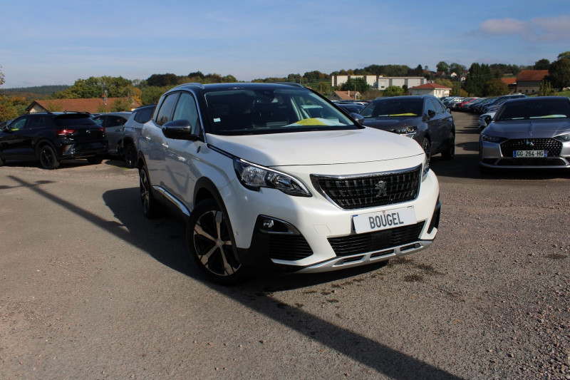 Peugeot 3008 III BLUE HDI 120 CV CROSSWAY GPS 3D CAMÃRA USB JA 18 I-COKPIT BLUETOOTH RÃGULATEUR Diesel BLANC / TOIT NOIR Occasion à vendre