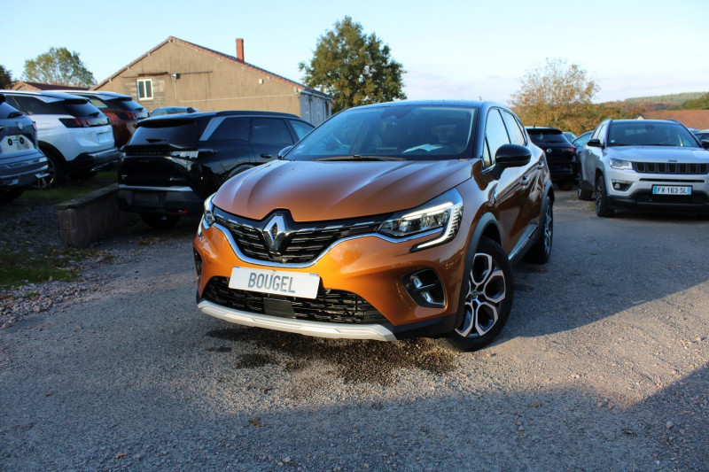 Renault CAPTUR 4 INTENS TCE 130 CV GPS 3D CAMÃRA 360Â° JA 18 USB I-COKPIT PK HIVER BOITE AUTO EDC Essence ORANGE/ TOIT NOIR Occasion à vendre