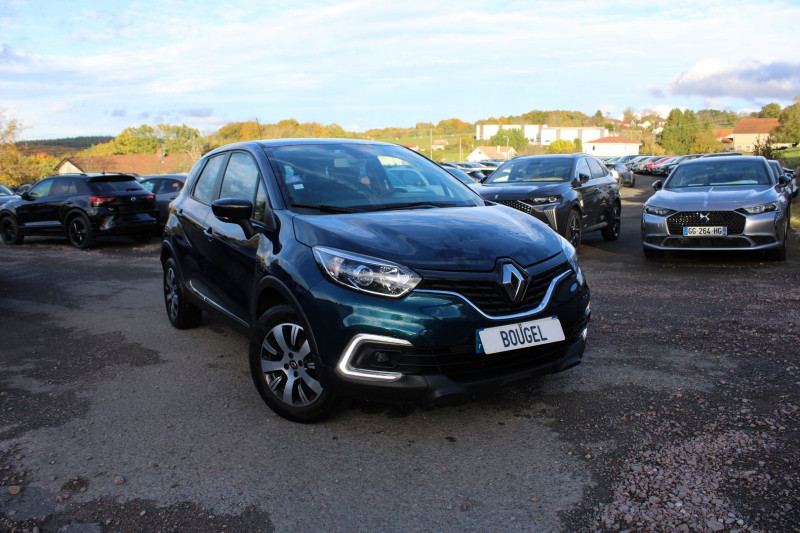 Renault CAPTUR II TCE 90 CV ENERGY BUSINESS GPS CAMERA CLIM AUTO REGULATEUR Essence BLEU PACIFIC Occasion à vendre