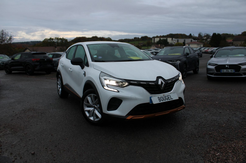 Renault CAPTUR 4 ZEN + TCE 100 CV GPS CARPLAY CAMÃRA FULL LED PACK HIVER USB BLUETOOTH RÃGULATEUR Essence BLANC NACRE Occasion à vendre