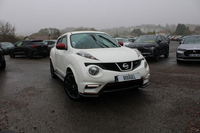 Photo 1 Nissan JUKE 1.6 TURBO 200CH NISMO ALL-MODE 4X4-I M-CVT Essence BLANC NACRÃ en vente chez Bougel transactions Photo 1 de l'offre de NISSAN JUKE 1.6 TURBO 200CH NISMO ALL-MODE 4X4-I M-CVT à 14900€ chez Bougel transactions