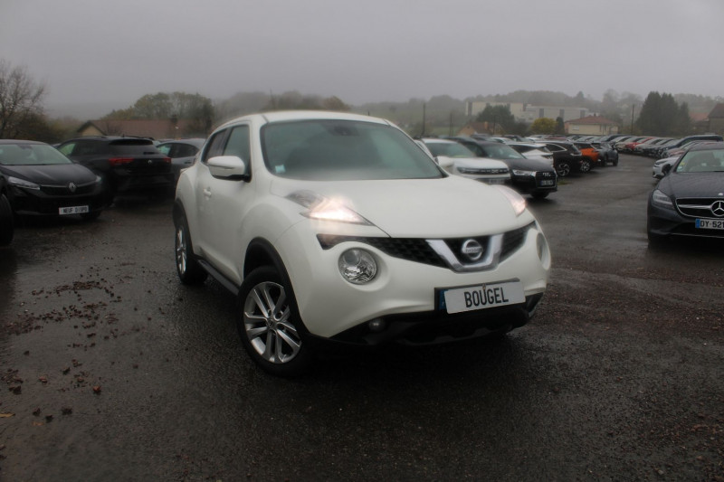Nissan JUKE II 1L2 DIG-T 115 CV N-CONNECTA BOITE 6V GPS RÃGULATEUR BLUETOOTH USB LEDS JANTES 17 Essence BLANC NACRÃ Occasion à vendre