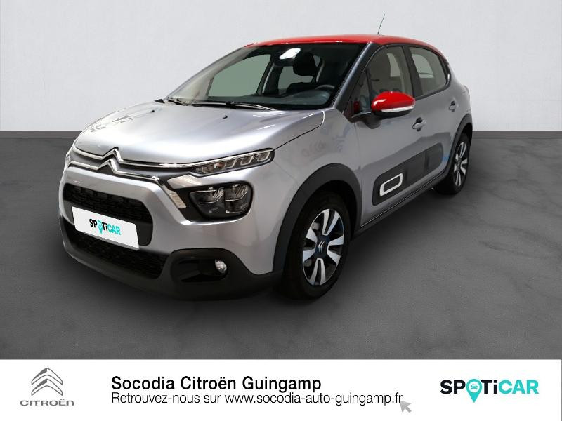 Photo 1 de l'offre de CITROEN C3 1.2 PureTech 110ch S&S Shine 124g à 18480€ chez Socodia - Citroën Guingamp