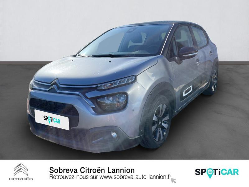 Photo 1 de l'offre de CITROEN C3 1.2 PureTech 110ch S&S Shine 124g à 17990€ chez Sobreva - Citroën Lannion