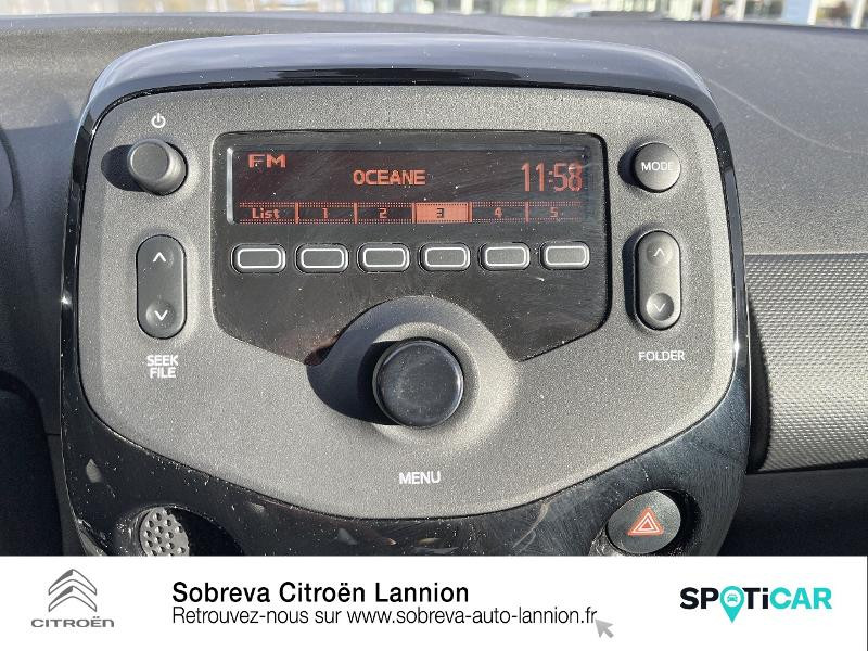 Photo 12 de l'offre de CITROEN C1 VTi 72 Feel 5p à 10390€ chez Sobreva - Citroën Lannion