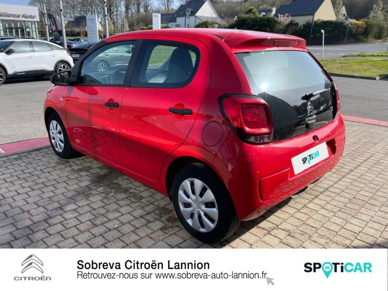 Photo 7 de l'offre de CITROEN C1 VTi 72 S&S Live 5p E6.d-TEMP à 9490€ chez Sobreva - Citroën Lannion