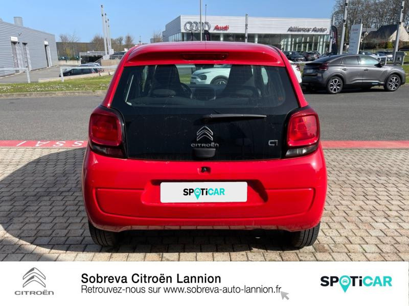 Photo 5 de l'offre de CITROEN C1 VTi 72 S&S Live 5p E6.d-TEMP à 9490€ chez Sobreva - Citroën Lannion