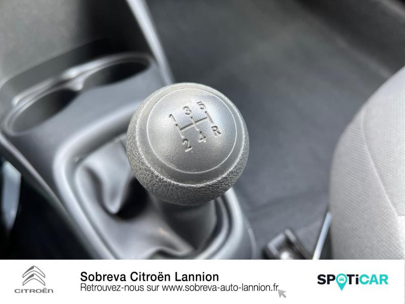 Photo 16 de l'offre de CITROEN C1 VTi 72 Live 5p à 9490€ chez Sobreva - Citroën Lannion