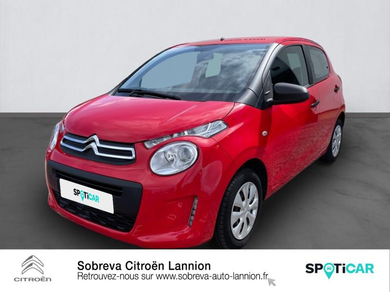 Photo 1 de l'offre de CITROEN C1 VTi 72 Live 5p à 9490€ chez Sobreva - Citroën Lannion