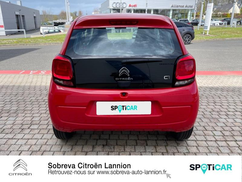 Photo 5 de l'offre de CITROEN C1 VTi 72 Live 5p à 9490€ chez Sobreva - Citroën Lannion