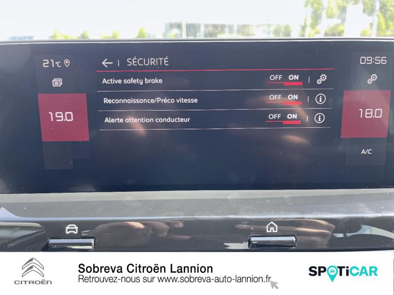 Photo 14 de l'offre de CITROEN C4 PureTech 130ch S&S Feel à 24890€ chez Sobreva - Citroën Lannion