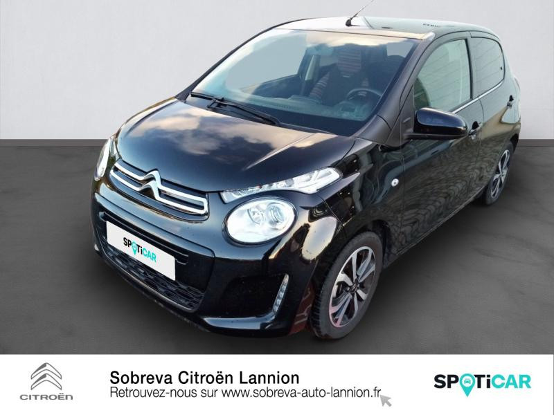 Citroen C1 VTi 72 S&S Shine 5p E6.d Essence Noir Caldera (M) Occasion à vendre