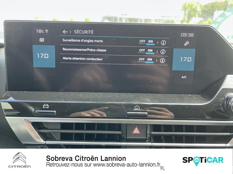 Photo 16 de l'offre de CITROEN C4 BlueHDi 130ch S&S Shine EAT8 à 27990€ chez Sobreva - Citroën Lannion