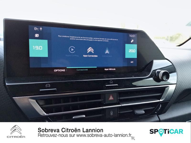 Photo 17 de l'offre de CITROEN C4 Moteur électrique 136ch (100 kW) Shine Pack Automatique à 30890€ chez Sobreva - Citroën Lannion