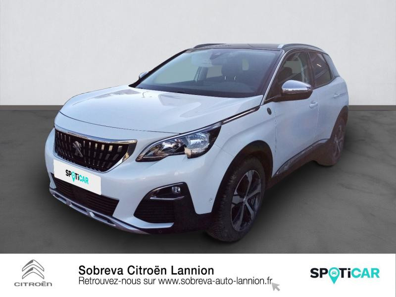 Peugeot 3008 1.2 PureTech 130ch E6.c Crossway S&S EAT8 Essence Blanc Banquise (O) Occasion à vendre