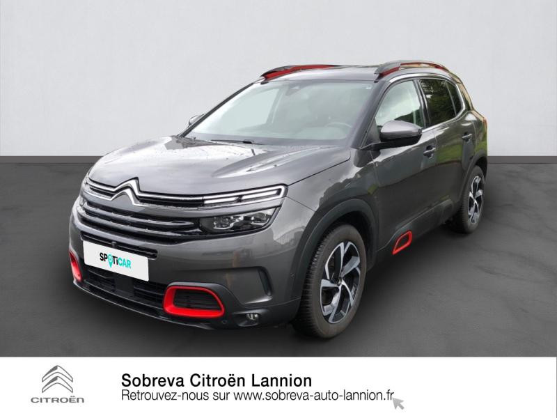 Citroen C5 Aircross BlueHDi 130ch S&S Shine EAT8 Diesel Gris Platinium Occasion à vendre