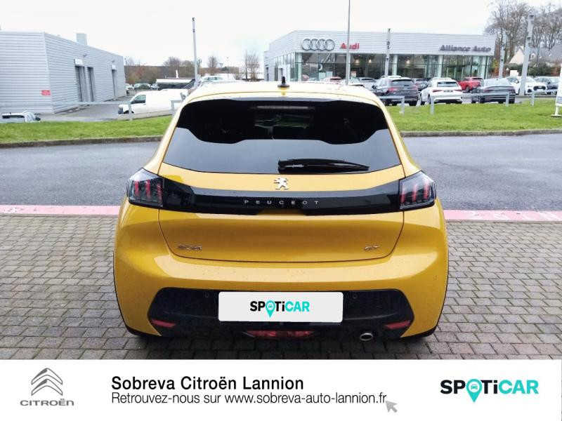 Photo 5 de l'offre de PEUGEOT 208 1.2 PureTech 100ch S&S GT EAT8 à 18990€ chez Sobreva - Citroën Lannion
