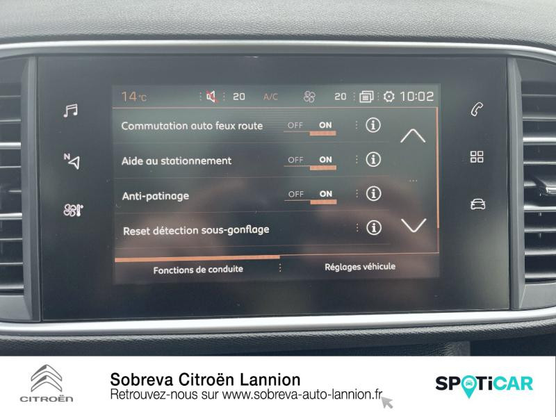 Photo 16 de l'offre de PEUGEOT 308 SW 1.2 PureTech 130ch E6.3 S&S Allure EAT8 à 15990€ chez Sobreva - Citroën Lannion