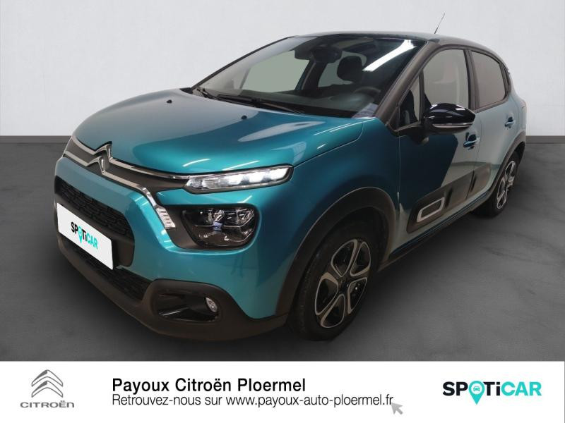 Photo 1 de l'offre de CITROEN C3 1.2 PureTech 83ch S&S Feel Pack 122g à 16490€ chez Garage Payoux - Citroën Ploermel