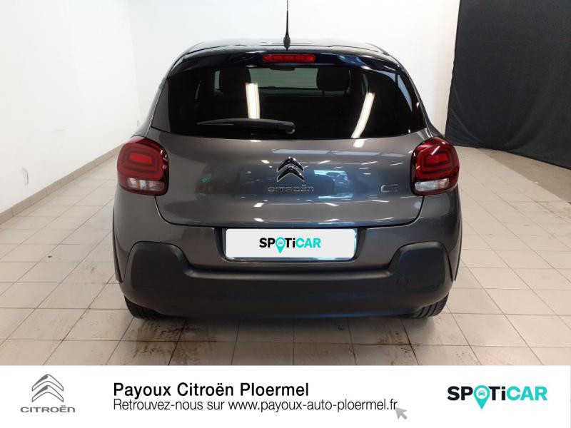 Photo 5 de l'offre de CITROEN C3 1.2 PureTech 83ch S&S Feel Pack à 14990€ chez Garage Payoux - Citroën Ploermel