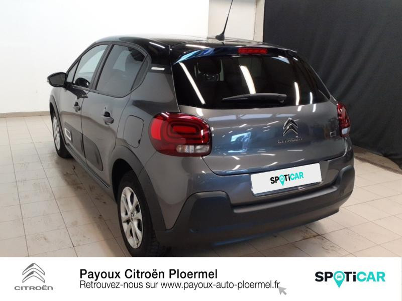 Photo 7 de l'offre de CITROEN C3 1.2 PureTech 83ch S&S Feel Pack à 14990€ chez Garage Payoux - Citroën Ploermel