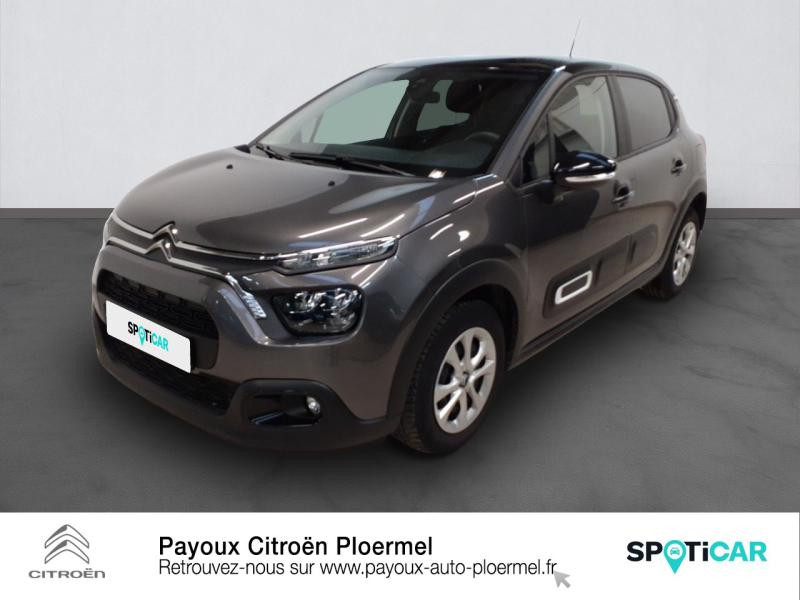 Photo 1 de l'offre de CITROEN C3 1.2 PureTech 83ch S&S Feel Pack à 14990€ chez Garage Payoux - Citroën Ploermel