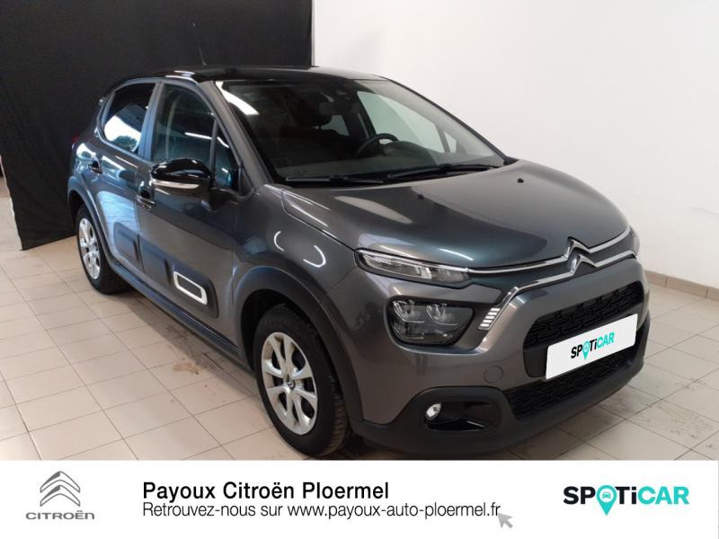Photo 3 de l'offre de CITROEN C3 1.2 PureTech 83ch S&S Feel Pack à 14990€ chez Garage Payoux - Citroën Ploermel