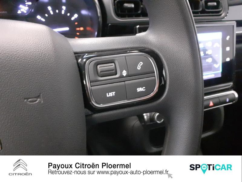Photo 21 de l'offre de CITROEN C3 1.2 PureTech 83ch S&S Feel Pack à 14990€ chez Garage Payoux - Citroën Ploermel
